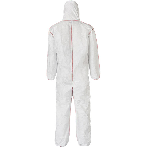 SFR Coveralls with Hood, Medium, White, Tyvek&reg; 400 Distribution Élite MP