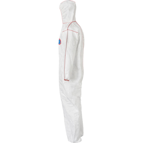 SFR Coveralls with Hood, Medium, White, Tyvek&reg; 400 Distribution Élite MP