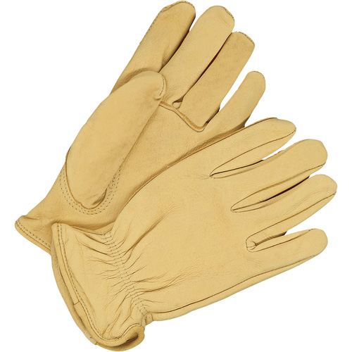 Gants de conducteur traditionnels, 2T-Grand, Paume en Cuir fleur de daim Distribution Élite MP