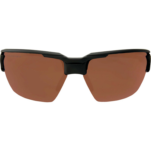 Lunettes de s&eacute;curit&eacute; Pumori, Lentille Cuivre, Anti-&eacute;gratignures/Polaris&eacute;, ANSI Z87+/MCEPS GL-PD 10-12/R&eacute;pond ou surpasse la norme CSA Z94.3 Distribution Élite MP
