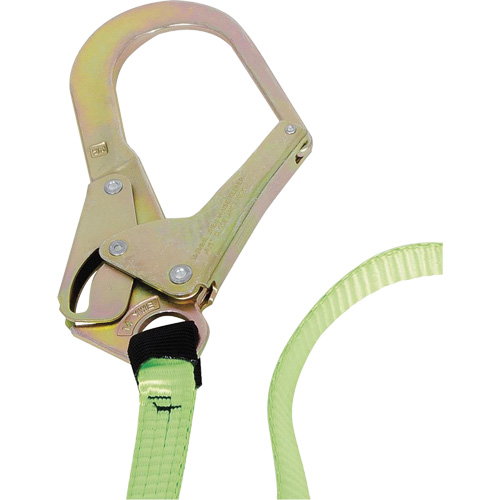 SA-54022-4 Shock Absorbing Lanyard, 4', Form Hook Center, Snap Hook Leg Ends, Polyester Distribution Élite MP