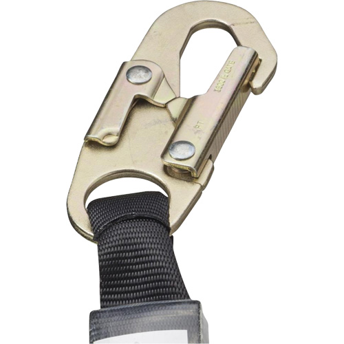 SA-5502-6 Shock Absorbing Lanyard, 6', Form Hook Center, Snap Hook Leg Ends, Galvanized Steel Distribution Élite MP