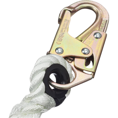 LAN-1222-4 5/8" Restraint Rope Lanyard, 1 Legs, 4', CSA Class A Distribution Élite MP