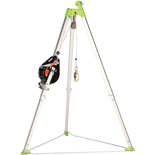 SRL-73303-96 Cable Self-Retracting Lifeline with Recovery, 96', Galvanized Steel, Swivel Distribution Élite MP