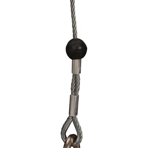 SRL-73303-96 Cable Self-Retracting Lifeline with Recovery, 96', Galvanized Steel, Swivel Distribution Élite MP