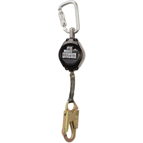 SRL-76105-6AR Cordage de s&eacute;curit&eacute; autor&eacute;tractable r&eacute;sistant &agrave; l'arc &eacute;lectrique, 6', Dyneema, Pivotant Distribution Élite MP