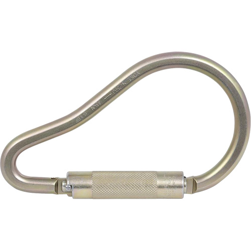 CP-04011-1 Zinc Plated Carabiner with 2" Gate Opening, Steel Distribution Élite MP