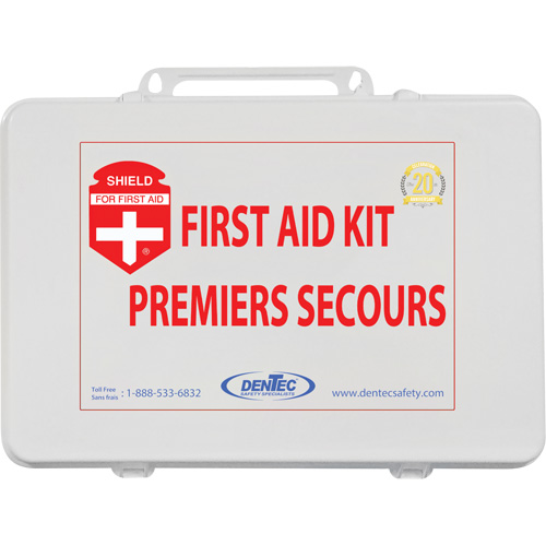 Shield First Aid Kit, British Columbia/Meets CSA Z1220-17 Type 2 Low-Risk Environment, Medium (26-50 Workers) Distribution Élite MP