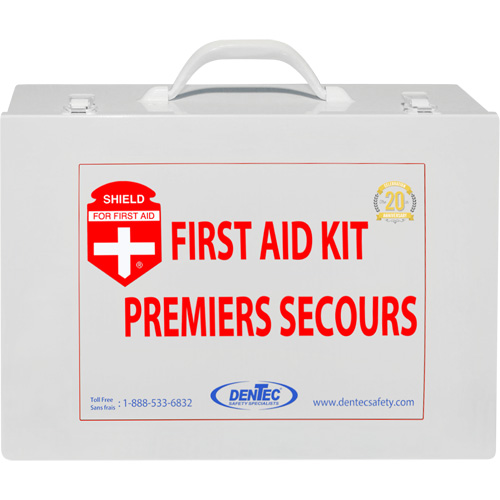 Shield First Aid Kit, British Columbia/Meets CSA Z1220-17 Type 3 High-Risk Environment, Medium (26-50 Workers) Distribution Élite MP