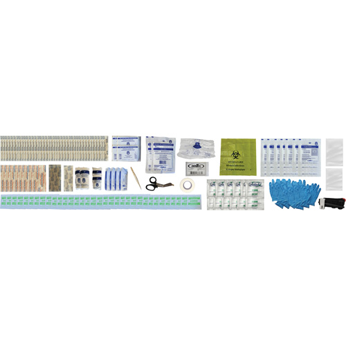 Trousse de premiers soins Shield, R&eacute;pond ou surpasse la norme CSA Z1220-24 type 2 environnements &agrave; faible risque, Moyen (26-50 travailleurs) Distribution Élite MP