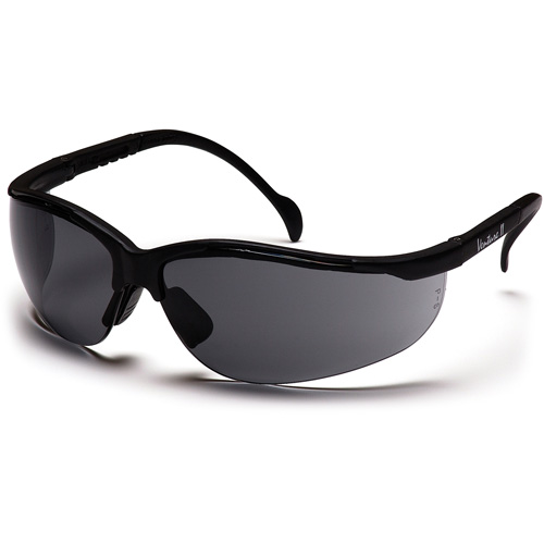 Lunettes de s&eacute;curit&eacute; &agrave; demi-monture Venture II, Lentille Gris, Antibu&eacute;e/Anti-&eacute;gratignures/Antistatique, ANSI Z87+/R&eacute;pond ou surpasse la norme CSA Z94.3 Distribution Élite MP