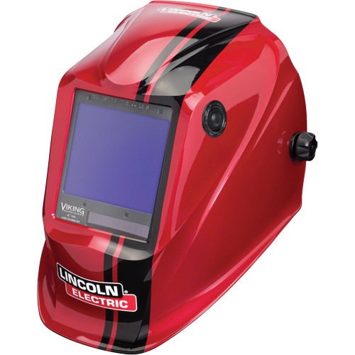 VIKING 3350 Code Red&reg; Welding Helmet, 3.74" L x 3.34" W View Area, 5 - 13 Shade Range Distribution Élite MP