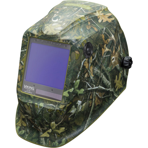 Masque de soudage VIKING 3350 White Tail Camo, 3,74" lo x 3,34" la Champ de vision, Teinte 5 - 13 Distribution Élite MP