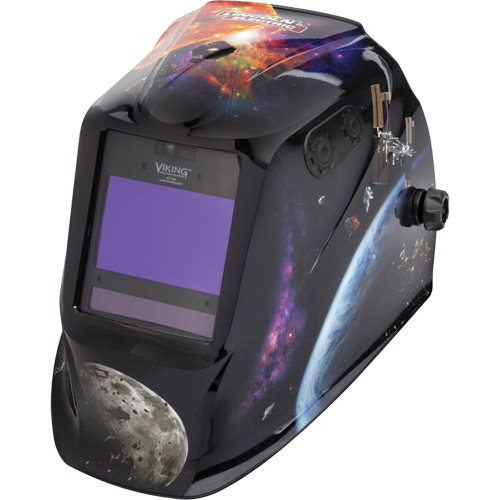 VIKING 2450 ADV Series Intergalactic Helmet, 3.82" L x 2.44" W View Area, 5 - 13 Shade Range Distribution Élite MP