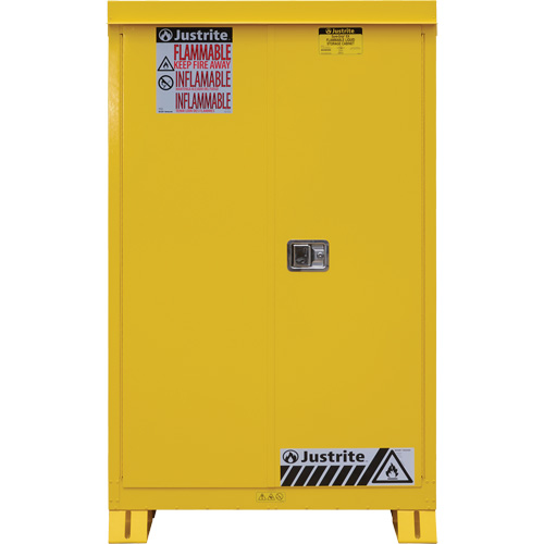 Armoire ext&eacute;rieure pour produits inflammables, 45 gal., 2 Porte(s), 43" La x 65" h x 18" p Distribution Élite MP