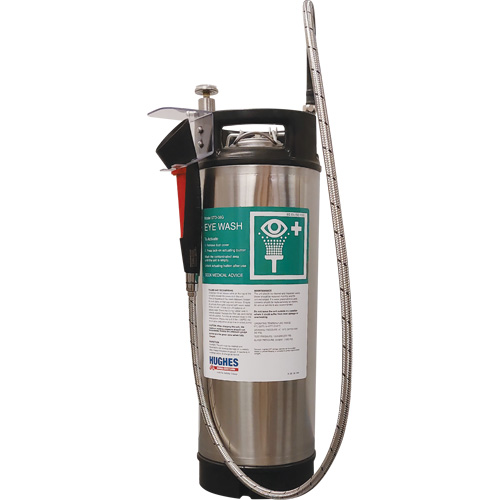 Portable Self-Contained Emergency Wash, Pressurized, 4 gal. Capacity, Meets None Distribution Élite MP