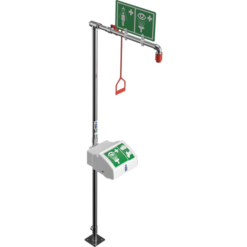 Douche combin&eacute;e avec cuvette ferm&eacute;e en ABS et entr&eacute;e inf&eacute;rieure, Socle Distribution Élite MP