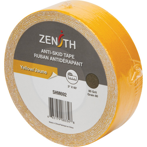 Anti-Skid Tape, 2" x 60', Yellow Distribution Élite MP
