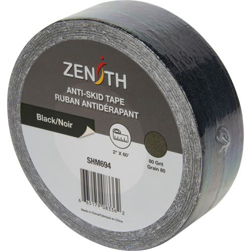 Ruban antid&eacute;rapant, 2" x 60', Noir Distribution Élite MP