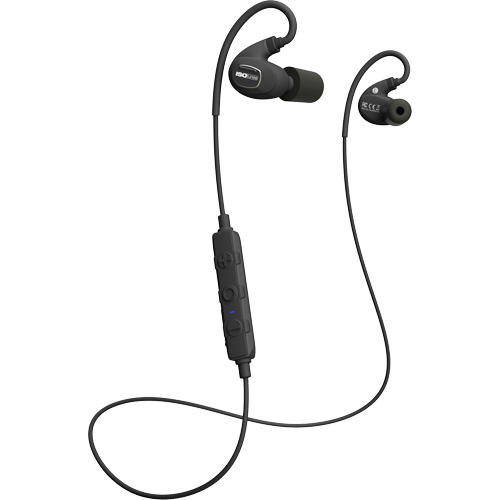 Matte Black Pro 2.0 Bluetooth Earbuds Distribution Élite MP