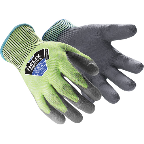 Gants r&eacute;sistant &agrave; la coupe & l'abrasion Helix 2057, Taille 6/T-petit, Calibre 13, Rev&ecirc;tement Polyur&eacute;thane, Enveloppe en PEHP, ASTM ANSI niveau A4/EN 388 niveau C Distribution Élite MP