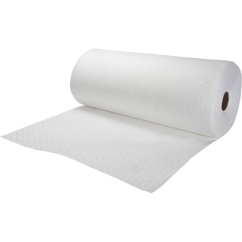 Bonded Sorbent Rolls, Heavyweight, 150' L x 30" W, 24 gal. Absorbancy Distribution Élite MP
