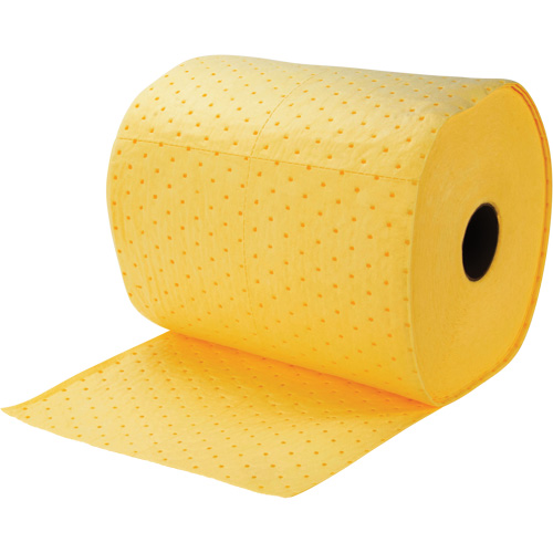 Bonded Sorbent Rolls, Heavyweight, 150' L x 15" W, 10 gal. Absorbancy Distribution Élite MP