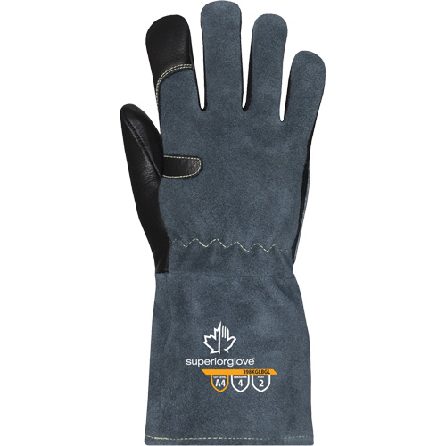 Gants de soudage MIG Endura 398KGLBGL, Cuir fleur de vache, Taille T-petit Distribution Élite MP