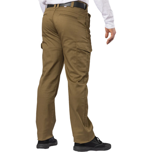 Pantalon cargo Big Flex, Poly-coton/Spandex, Vert olive militaire, Taille 46, Entrejambe 30 Distribution Élite MP
