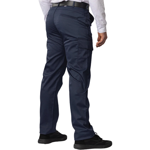 Pantalon cargo Big Flex, Poly-coton/Spandex, Bleu marin, Taille 28 Distribution Élite MP