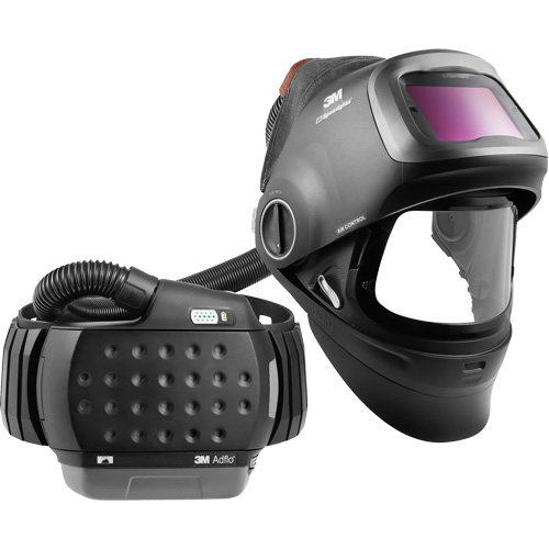 Speedglas G5-01 Heavy-Duty Welding Helmet with Adflo PAPR Assembly, Welding Helmet, Lithium-Ion Battery Distribution Élite MP