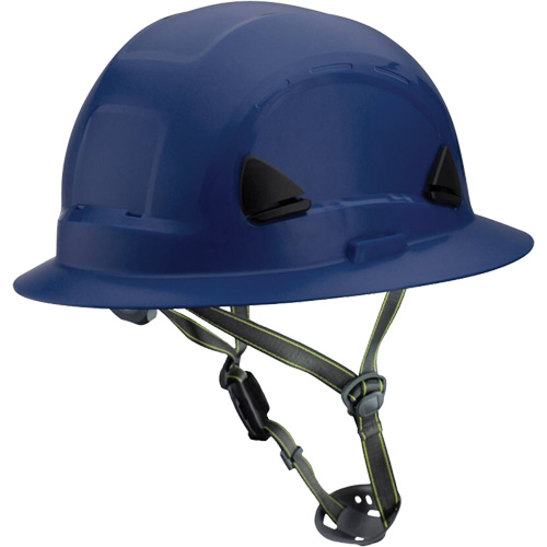 Casque Fibre Metal de style escalade avec bordure compl&egrave;te, R&eacute;pond aux normes CSA type 2, Suspension Rochet, Non ventil&eacute; Distribution Élite MP
