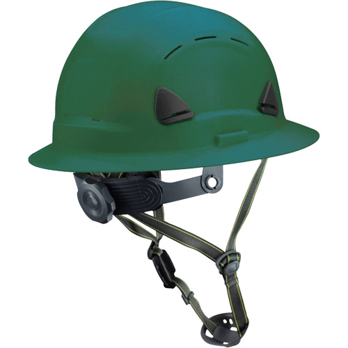 Fibre Metal Climbing Style Helmet with Full Brim, Meets CSA Type 2, Ratchet Suspension, Vented Distribution Élite MP