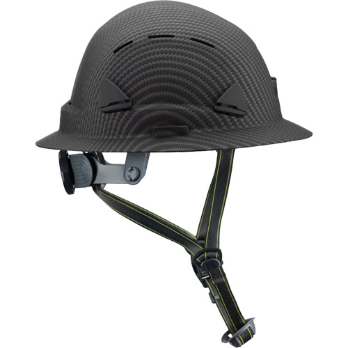 Fibre Metal Climbing Style Helmet with Full Brim, Meets CSA Type 2, Ratchet Suspension, Vented Distribution Élite MP