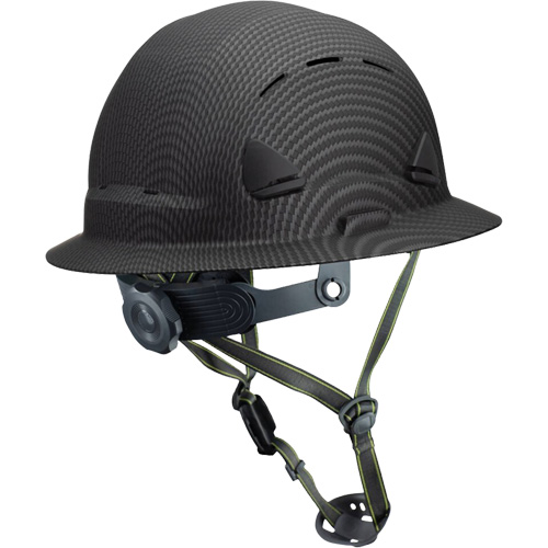 Fibre Metal Climbing Style Helmet with Full Brim, Meets CSA Type 2, Ratchet Suspension, Vented Distribution Élite MP