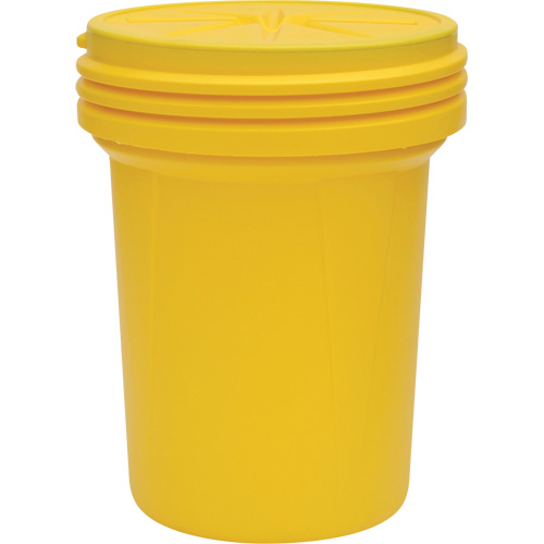 Lab Pack Plastic Barrel Drum with Screw-On Lid, 30 US gal., Mobile/Stationary Distribution Élite MP