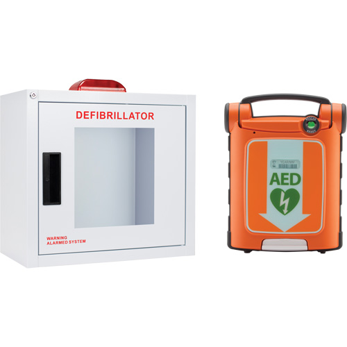 Trousse DEA Powerheart G5 avec armoire, Semi-automatique, Bilingue, Classe 3 Distribution Élite MP