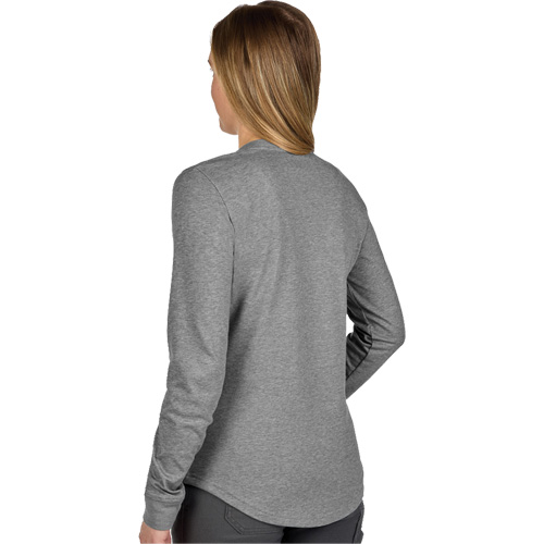FREEFLEX Long-Sleeve Hybrid T-Shirt, Women's, X-Small, Grey Distribution Élite MP