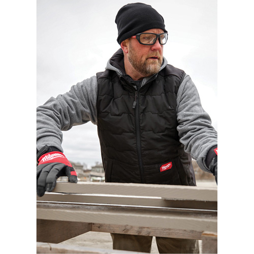 Veste l&eacute;g&egrave;re et isol&eacute;e FREEFLEX, Hommes, Petit, Noir Distribution Élite MP