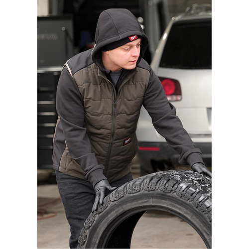 Veste l&eacute;g&egrave;re et isol&eacute;e FREEFLEX, Hommes, Petit, Noir Distribution Élite MP