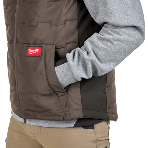 Veste l&eacute;g&egrave;re et isol&eacute;e FREEFLEX, Hommes, Petit, Brun Distribution Élite MP