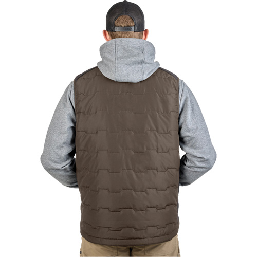Veste l&eacute;g&egrave;re et isol&eacute;e FREEFLEX, Hommes, Petit, Brun Distribution Élite MP