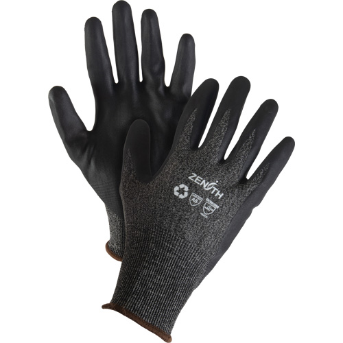 Eco-Friendly Lightweight High-Dexterity Cut-Resistant Gloves, Size 11, 21 Gauge, Foam Nitrile Coated, Stainless Steel/HPPE/RPET Shell, ASTM ANSI Level A5 Distribution Élite MP