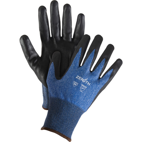 Gants l&eacute;gers et haute dext&eacute;rit&eacute; r&eacute;sistants &agrave; la coupe, Taille 10, Calibre 18, Rev&ecirc;tement Mousse de nitrile, Enveloppe en Acier inoxydable/PEHP/Tungst&egrave;ne, ASTM ANSI niveau A9 Distribution Élite MP