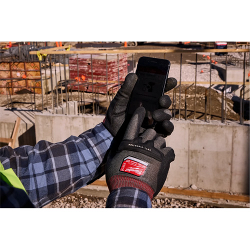 High-Dexterity Anti-Vibration Gloves, Size Small, Synthetic Palm Distribution Élite MP