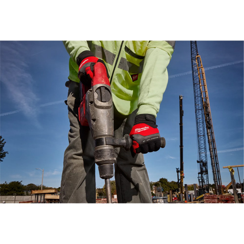 Anti-Vibration Work Gloves, Size Small, Synthetic Palm Distribution Élite MP
