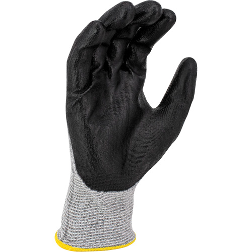 Gants de travail r&eacute;sistants &agrave; la coupe, compatibles avec &eacute;crans tactiles RWG566 AXIS, Taille Moyen, Calibre 18, Rev&ecirc;tement Polyur&eacute;thane, Enveloppe en Acier inoxydable/PEHP, ASTM ANSI niveau A5/EN 388 niveau E Distribution Élite MP