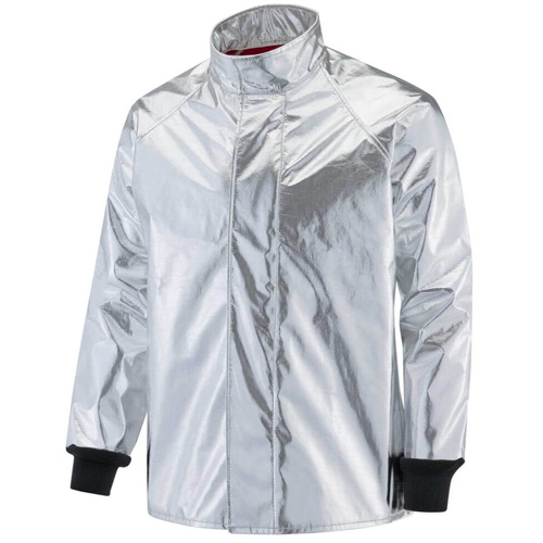 Manteau r&eacute;fl&eacute;chissant la chaleur, 2T-Grand, Kevlar PBI aluminis&eacute; Distribution Élite MP