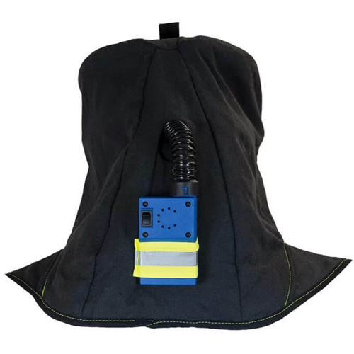 TCG Arc Flash Hood, Black, 40 cal/cm², ANSI Z87.1/ASTM F1506/ASTM F1959/ASTM F2178/Meets/Exceeds CSA Z462/NFPA 70E, 4 Arc Flash PPE Category Level Distribution Élite MP