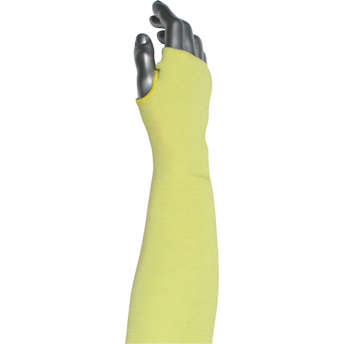 Kut Gard&reg; 2-Ply Cut-Resistant Sleeve with Thumb Hole, Aramid/ATA&reg;, 10", ASTM ANSI Level A6, Yellow Distribution Élite MP